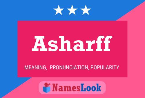 Asharff Namensposter