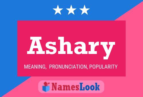 Ashary Namensposter