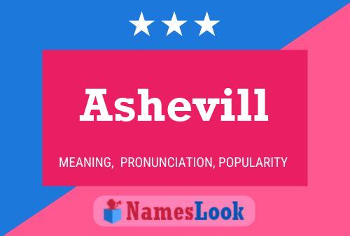 Ashevill Namensposter