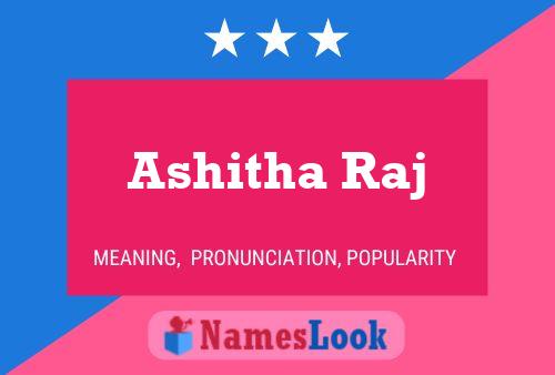 Ashitha Raj Namensposter