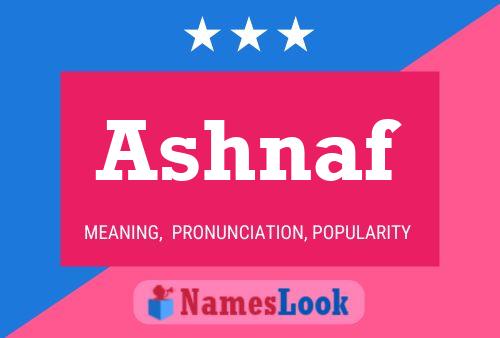 Ashnaf Namensposter