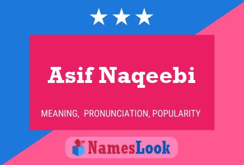 Asif Naqeebi Namensposter