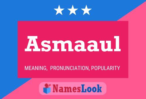 Asmaaul Namensposter