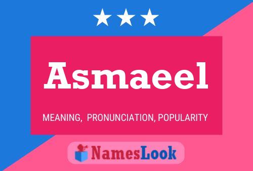 Asmaeel Namensposter