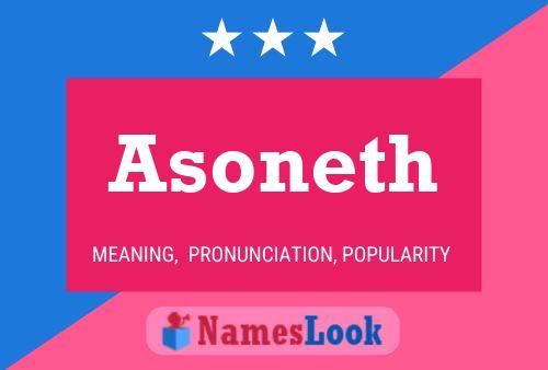 Asoneth Namensposter