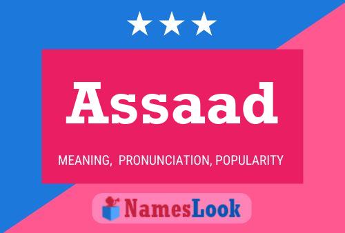 Assaad Namensposter