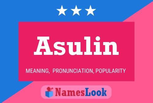 Asulin Namensposter