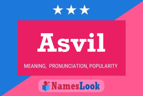 Asvil Namensposter