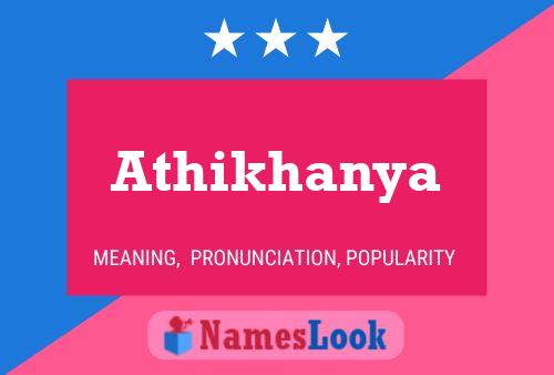 Athikhanya Namensposter