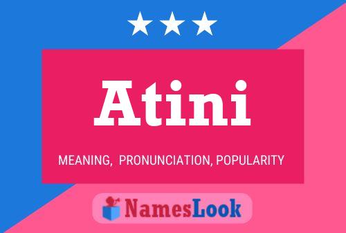 Atini Namensposter