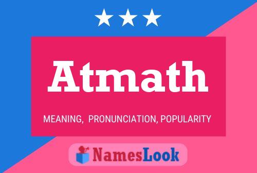 Atmath Namensposter