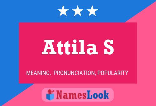 Attila S Namensposter