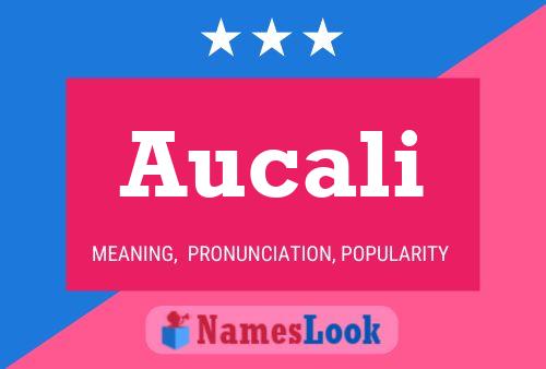 Aucali Namensposter