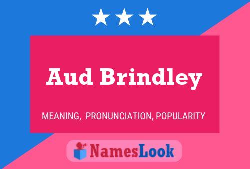 Aud Brindley Namensposter