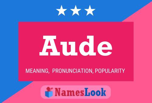 Aude Namensposter