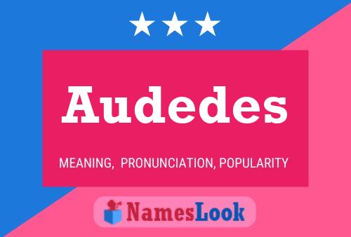 Audedes Namensposter