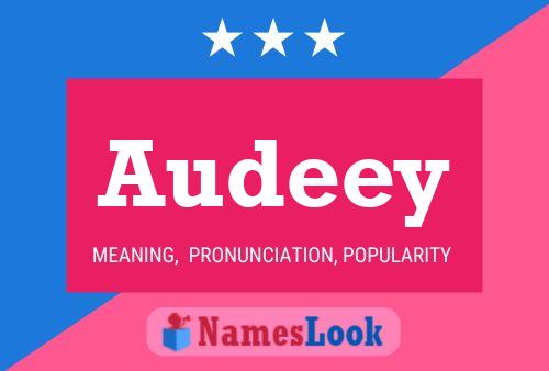 Audeey Namensposter