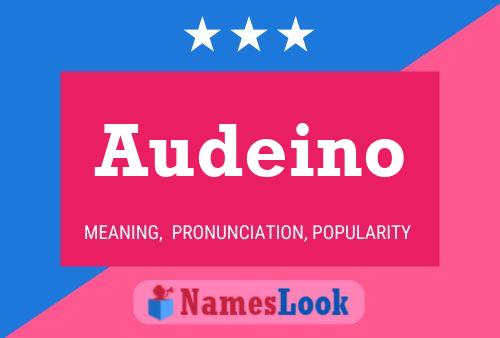 Audeino Namensposter