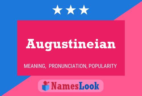 Augustineian Namensposter