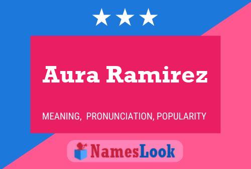 Aura Ramirez Namensposter