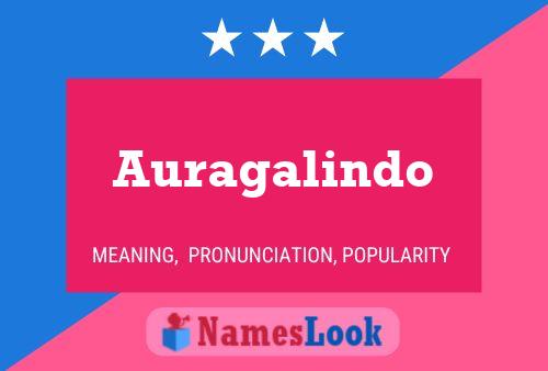 Auragalindo Namensposter