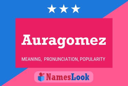 Auragomez Namensposter