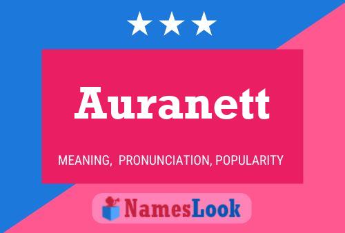 Auranett Namensposter