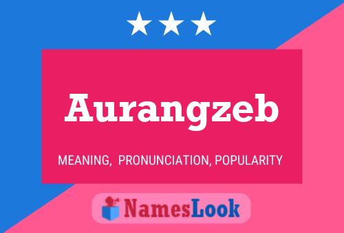 Aurangzeb Namensposter