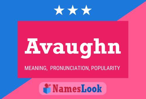 Avaughn Namensposter