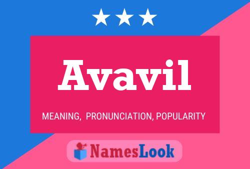 Avavil Namensposter