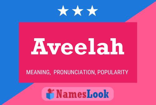 Aveelah Namensposter