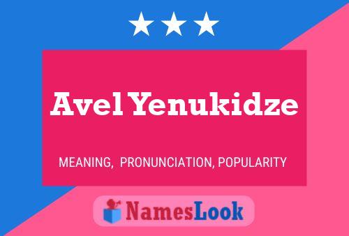 Avel Yenukidze Namensposter