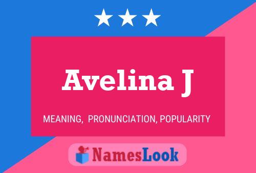 Avelina J Namensposter