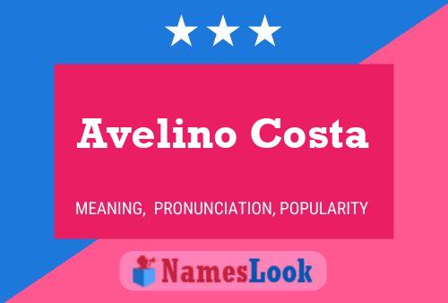 Avelino Costa Namensposter