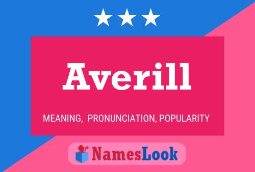 Averill Namensposter