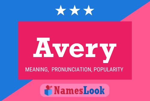 Avery Namensposter