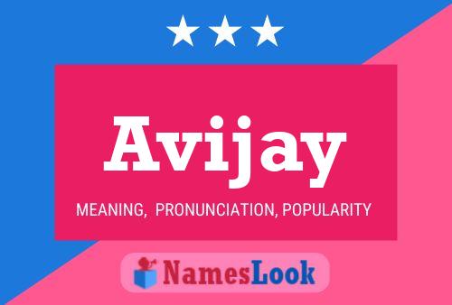 Avijay Namensposter