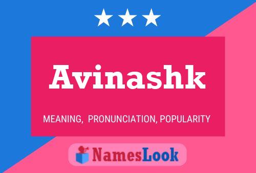 Avinashk Namensposter