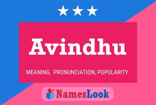 Avindhu Namensposter