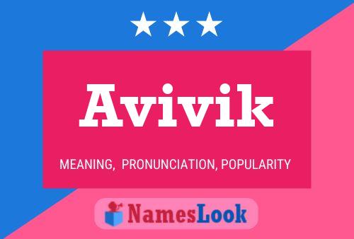 Avivik Namensposter