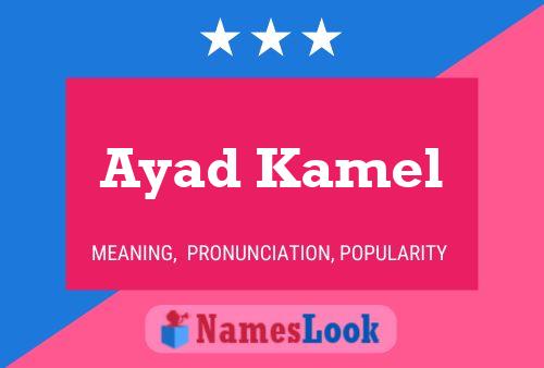 Ayad Kamel Namensposter