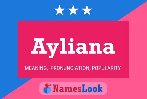 Ayliana Namensposter