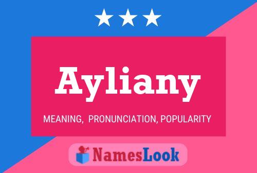 Ayliany Namensposter