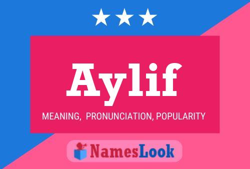 Aylif Namensposter