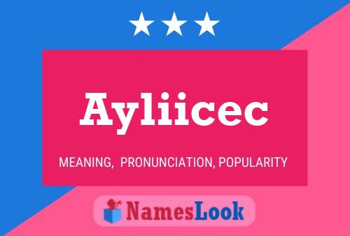 Ayliicec Namensposter