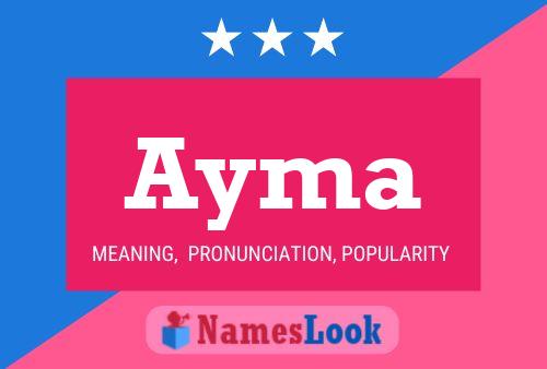 Ayma Namensposter