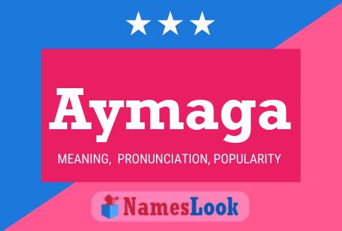 Aymaga Namensposter