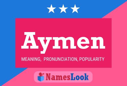 Aymen Namensposter