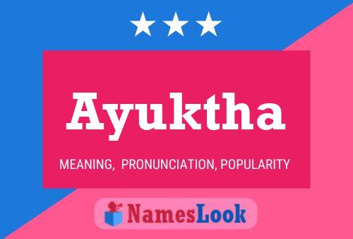 Ayuktha Namensposter