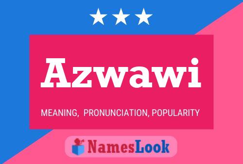 Azwawi Namensposter